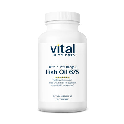 Ultra Pure® Fish Oil 675 High Omega-3 DHA Pharmaceutical Grade